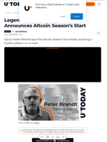 Legendary Trader Peter Brandt Announces Altcoin Season’s Start