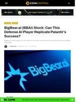 BigBear.ai (BBAI) Stock: Can This Defense AI Player Replicate Palantir’s Success? - CoinCentral