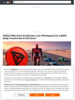 TRON (TRX) Price Prediction: Can TRX Repeat Its 2,450% Rally Toward the $1.20 Zone? - Brave New Coin