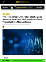 The Home Depot, Inc. (HD) Stock: Q125 Revenue Beats but EPS Misses as Small Projects Drive Modest Gains