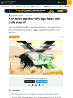 XRP Faces Another 10% Dip as Bulls Stay Sidelined