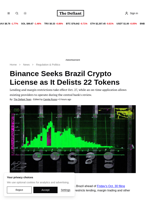 Binance Seeks Brazil Crypto License as It Delists 22 Tokens | The Defiant