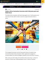 Hedera Africa Hackathon launches with $1M prize pool and Web3 focus