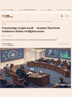 Uncovering 'crypto week' - Senator Tim Scott reinforces future of digital assets - AMBCrypto