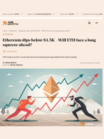 Ethereum dips below $4.5K – Will ETH face a long squeeze ahead? - AMBCrypto