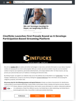 Cineflicks Launches First Presale Round as It Develops Participation-Based Streaming Platform - Brave New Coin