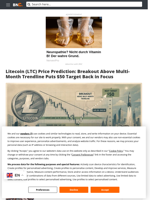 Litecoin (LTC) Price Prediction: Breakout Above Multi-Month Trendline Puts $50 Target Back in Focus