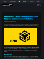 BNB Chain's Latest Developments: New Projects and Ecosystem Updates - Blockchain.News