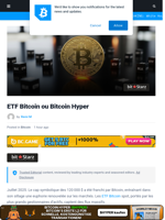 ETF Bitcoin ou Bitcoin Hyper | Bitcoinist.com