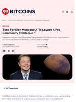 Time For Elon Musk Stablecoin? X to Launch Elon Musk Crypto?