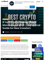 5 Top Crypto Presales Worth Monitoring In 2025 – A Practical Guide for New Investors | Live Bitcoin News