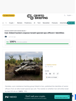 Iran-linked hackers expose Israeli special ops officers' identities