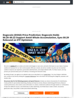 Dogecoin (DOGE) Price Prediction: Dogecoin Holds $0.20–$0.22 Support Amid Whale Accumulation, Eyes $0.29 Rebound on ETF Optimism - Brave New Coin