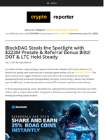 Boost Holdings with BlockDAG as DOT, LTC Stabilize