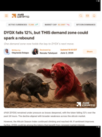 DYDX falls 12%, but THIS demand zone could spark a rebound - AMBCrypto