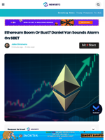 Ethereum Boom Or Bust? Daniel Yan Sounds Alarm On SBET