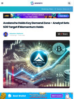 Avalanche Holds Key Demand Zone – Analyst Sets $30 Target If Momentum Holds