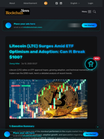 Litecoin (LTC) Surges Amid ETF Optimism and Adoption: Can It Break $100? - Blockchain.News