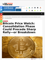 Bitcoin Price Watch: Consolidation Phase Could Precede Sharp Rally—or Breakdown - The Crypto News Wire