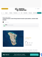 Trump decision cools Kharg Island invasion speculation, market odds decline