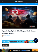 Crypto In Spotlight As OFAC Targets North Korean IT Worker
Network