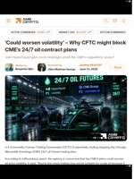 ‘Could worsen volatility’ - Why CFTC might block CME’s 24/7 oil contract plans - AMBCrypto