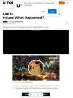 1.08 Billion Dogecoin (DOGE) in 48 Hours: What Happened?
