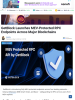 GetBlock Launches MEV-Protected RPC Endpoints Across Major Blockchains - TheNewsCrypto