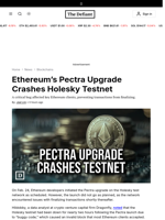 Ethereum’s Pectra Upgrade Crashes Holesky Testnet - 