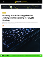Bombay Stock Exchange Denies Jetking Infotrain Listing for Crypto