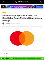 Mastercard (MA) Stock: Solid Q125 Results but Some Regional