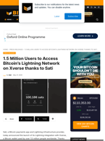1.5 Million Users To Access Bitcoin’s Lightning Network On Xverse Thanks To Sati