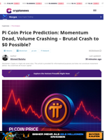 Pi Coin Price Prediction: Momentum Dead and Volume Crashing