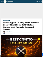 Best Crypto To Buy Now: Pepeto Eyes 100x ROI as XRP Holds Steady and Presale Demand Grows - TechBullion