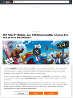 XRP Price Prediction: Can XRP Rebound After Inflation Dip and Bearish Breakdown? - Brave New Coin