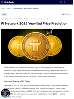 Pi Network 2025 Year-End Price Prediction