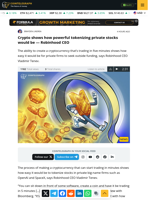 Crypto shows how powerful tokenizing private stocks would be — Robinhood CEO