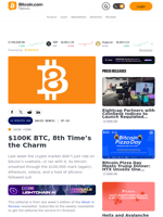 $100K BTC, 8th Time’s the Charm – Op-Ed Bitcoin News