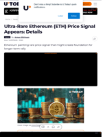 Ultra-Rare Ethereum (ETH) Price Signal Appears: Details