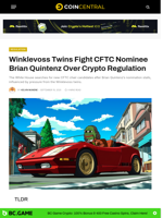 Winklevoss Twins Fight CFTC Nominee Brian Quintenz
