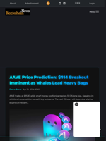 AAVE Price Prediction: $114 Breakout Imminent as Whales Load Heavy Bags - Blockchain.News