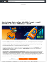 Bitcoin Hyper Predictions Hint at 1,425% Explosion by the End of 2025: Here's Why