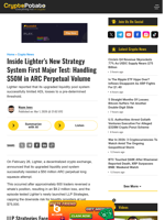 Inside Lighter’s New Strategy System First Major Test: Handling $50M in ARC Perpetual Volume