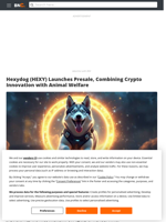 Hexydog (HEXY) Launches Presale, Combining Crypto Innovation with Animal Welfare - Brave New Coin