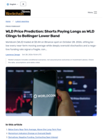 WLD Price Prediction: Shorts Paying Longs as WLD Clings to Bollinger Lower Band - Blockchain.News