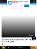 Crypto Investor Reveals Drastic Move As He Dumps Bitcoin To Buy XRP | Bitcoinist.com