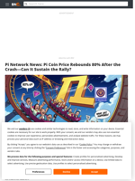 Pi Network News: Pi Coin Price Rebounds 80% After the Crash—Can It Sustain the Rally? - Brave New Coin