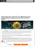 Bitcoin (BTC) Price Today: BTC Tests $98K Resistance as Hidden Bullish Divergences Hint at $107K Corrective Bounce - Brave New Coin