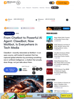 From Chatbot to Powerful AI Agent: Clawdbot, Now Moltbot, Is Everywhere in Tech Media – Bitcoin News