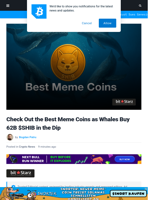 Best Meme Coins to Buy as Whales Eat Up 62 Billion Shiba Inu